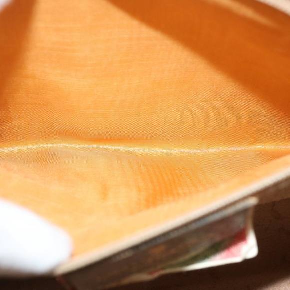 GUCCI GG Supreme Web Sherry Line Boston Bag Beige Red 24 02 007 Auth yk10839 - Picture 11 of 16